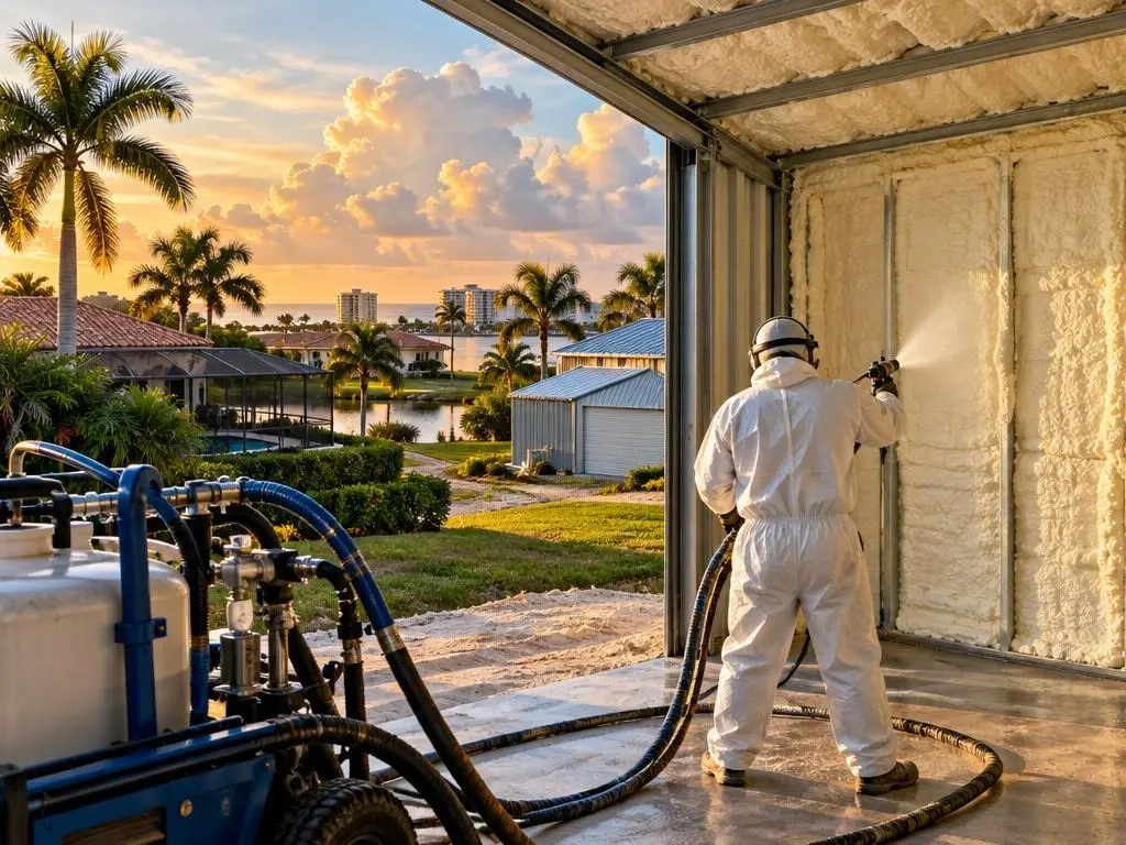 Garage & Metal Building Insulation in Naples, FL