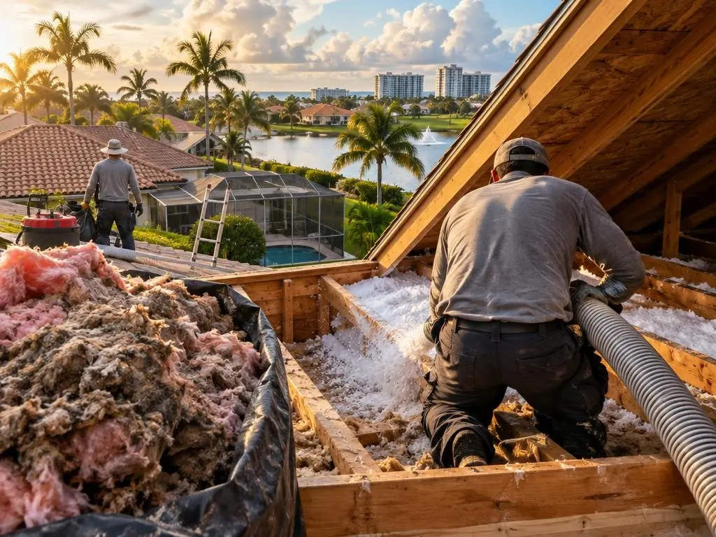 Insulation Removal & Replacement in Naples, FL